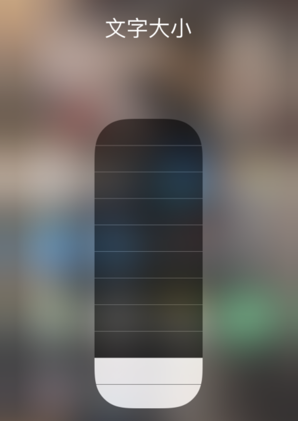 林州苹果手机维修分享小技巧：在 iPhone 控制中心快速调节字体大小 